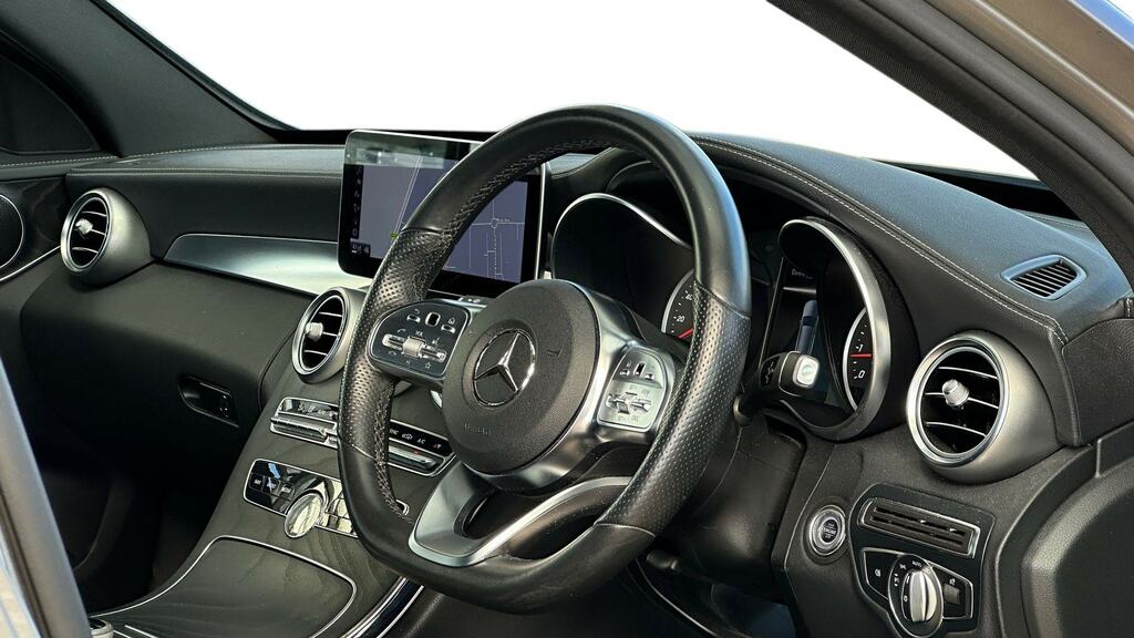 Mercedes-Benz C Class C200 4Matic Amg Line 9G-tronic Silver #3