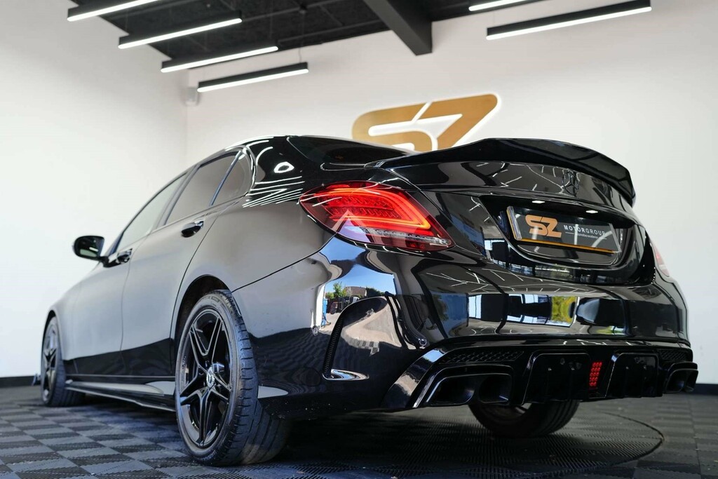 Mercedes-Benz C Class Amg Line D LS69XWU Black #2