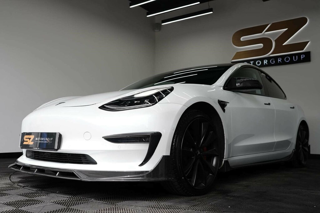 Tesla Model 3 Performance Awd 4Wd YA69JOU White #6