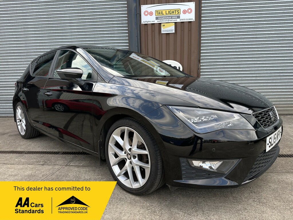 Seat Leon Hatchback 1.4 Tsi Act Fr Technology 2015 Black