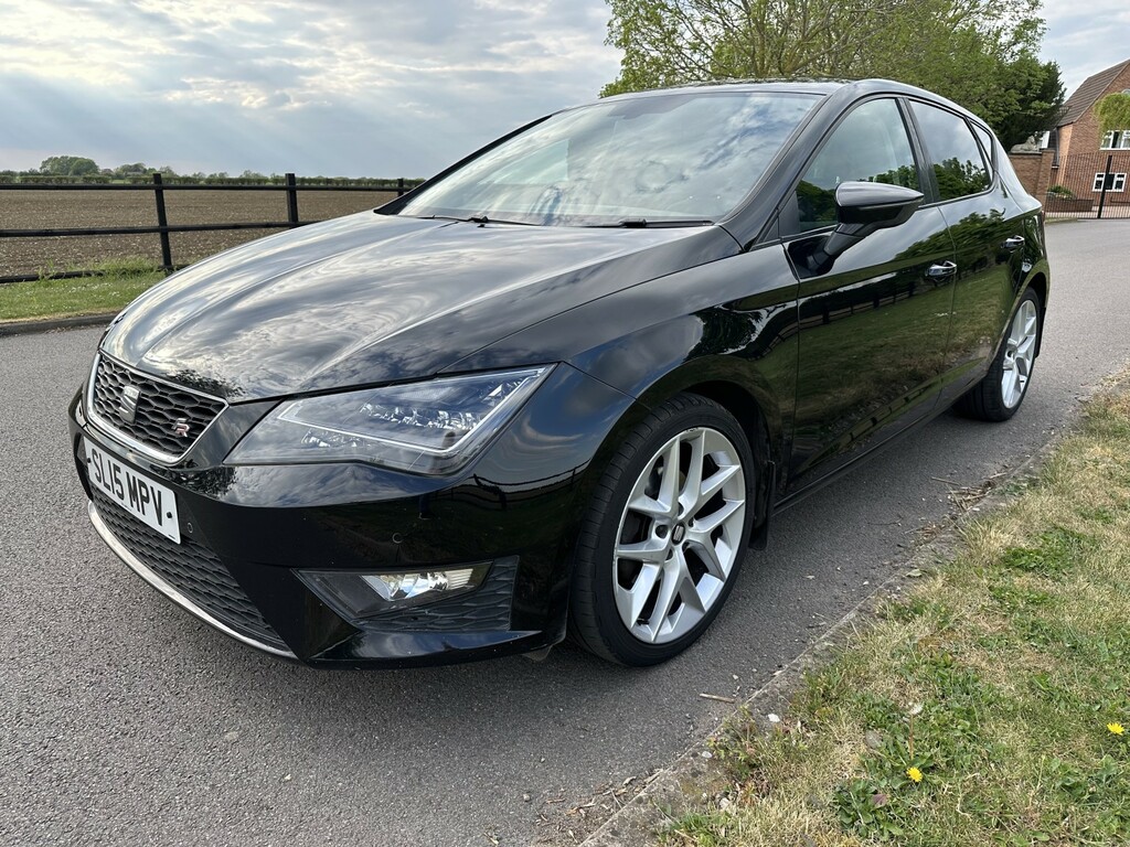 Seat Leon Hatchback 1.4 Tsi Act Fr Technology 2015 SL15MPV Black #5