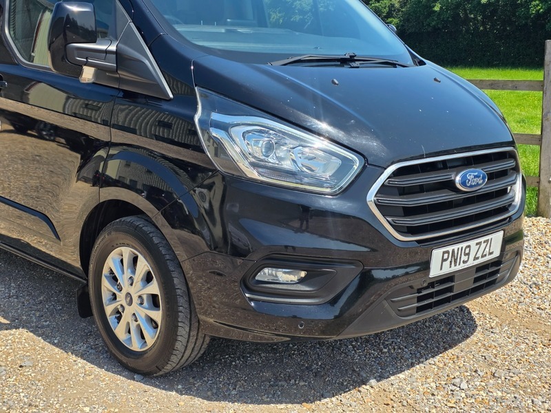 Ford Transit Custom 300 Limited P V PN19ZZL Black #2