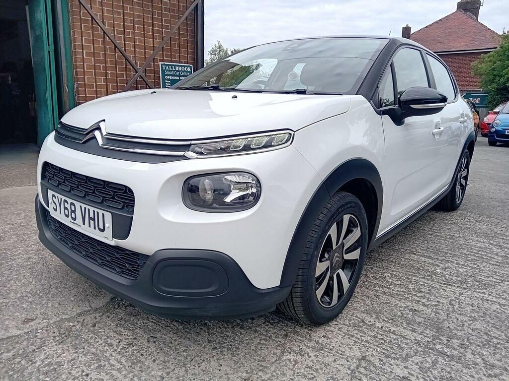 Citroen C3 Hatchback 1.2 Puretech Feel Euro 6 201868 SY68VHU White #3