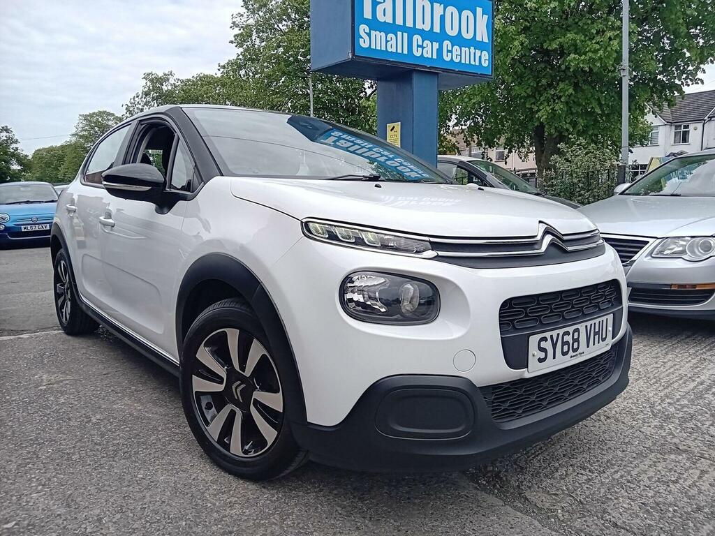 Citroen C3 Hatchback 1.2 Puretech Feel Euro 6 201868 SY68VHU White #5