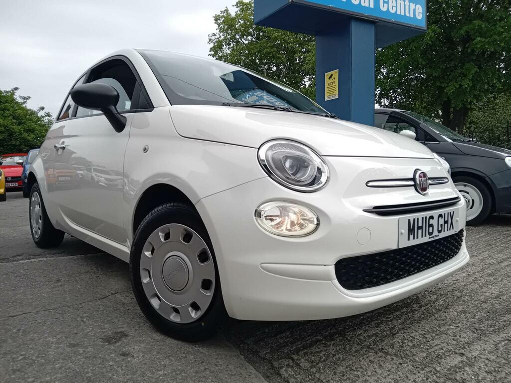 Fiat 500 Hatchback 1.2 Pop Euro 6 Ss 201616 White