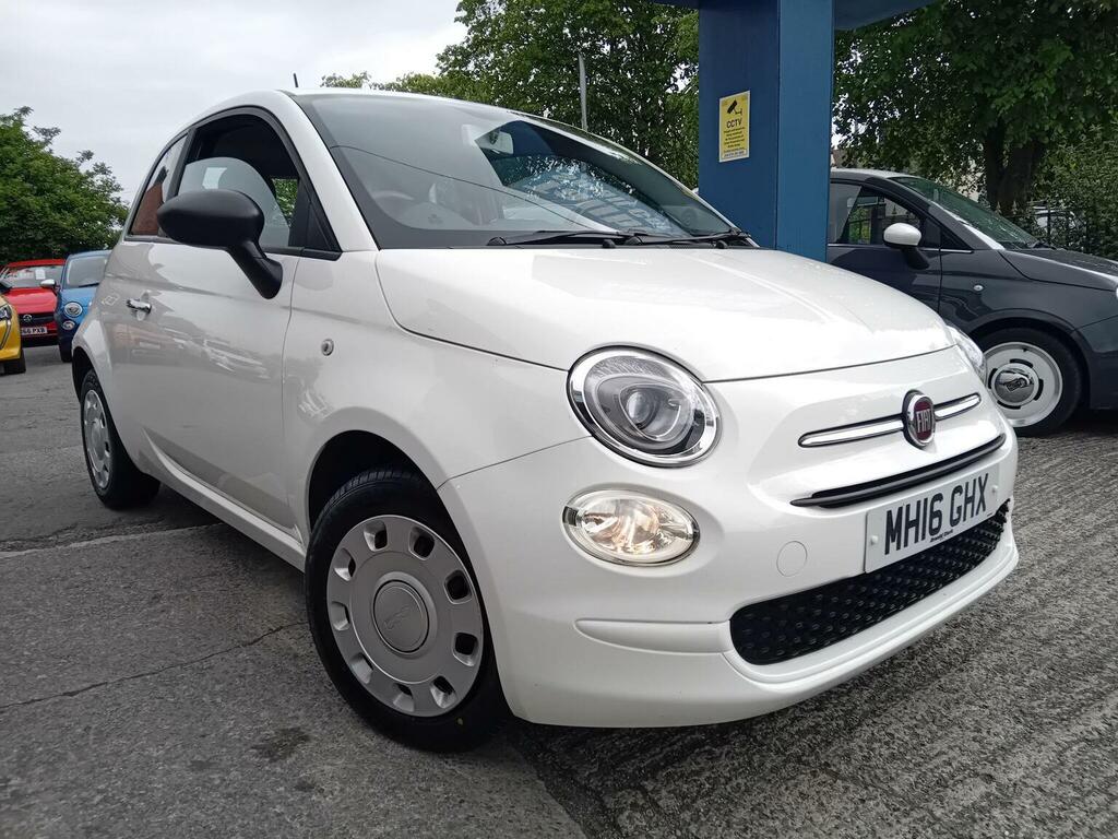 Fiat 500 Hatchback 1.2 Pop Euro 6 Ss 201616 MH16GHX White #5