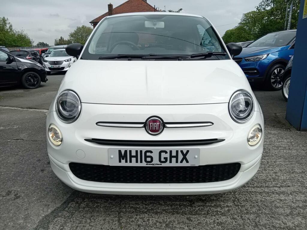 Fiat 500 Hatchback 1.2 Pop Euro 6 Ss 201616 MH16GHX White #2