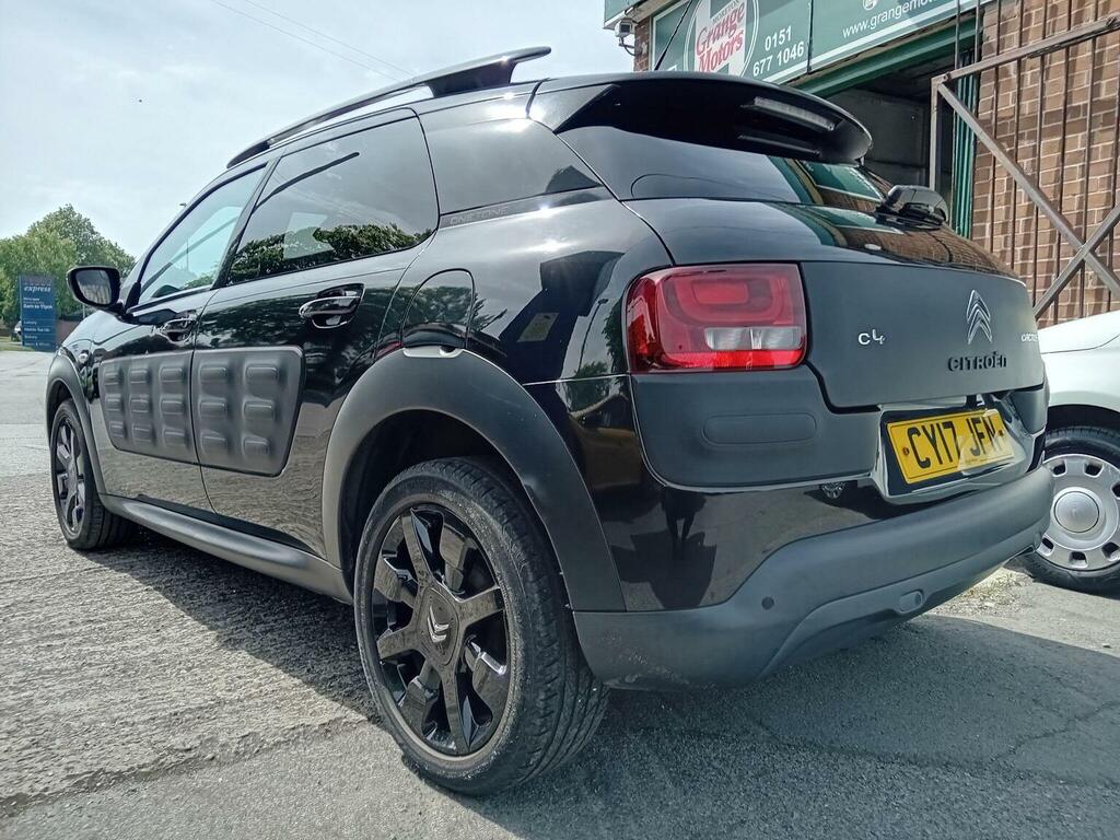 Citroen C4 Cactus Hatchback 1.2 Puretech Onetone Euro 6 Ss 2 CY17JFN Black #2