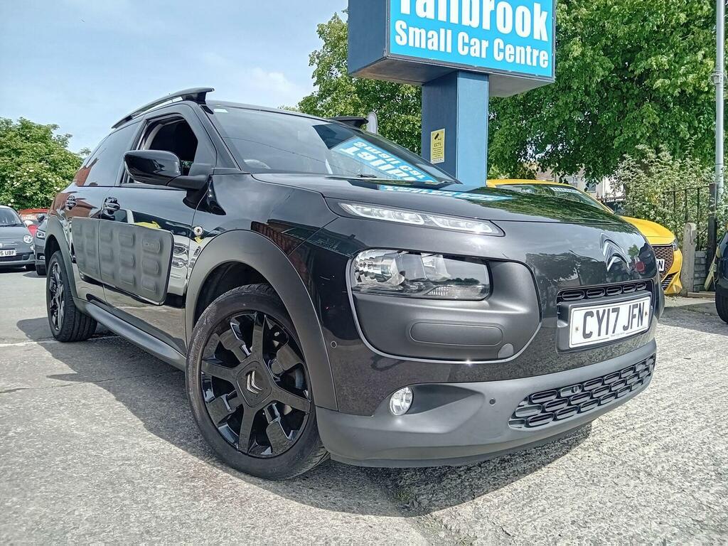 Citroen C4 Cactus Hatchback 1.2 Puretech Onetone Euro 6 Ss 2 CY17JFN Black #5