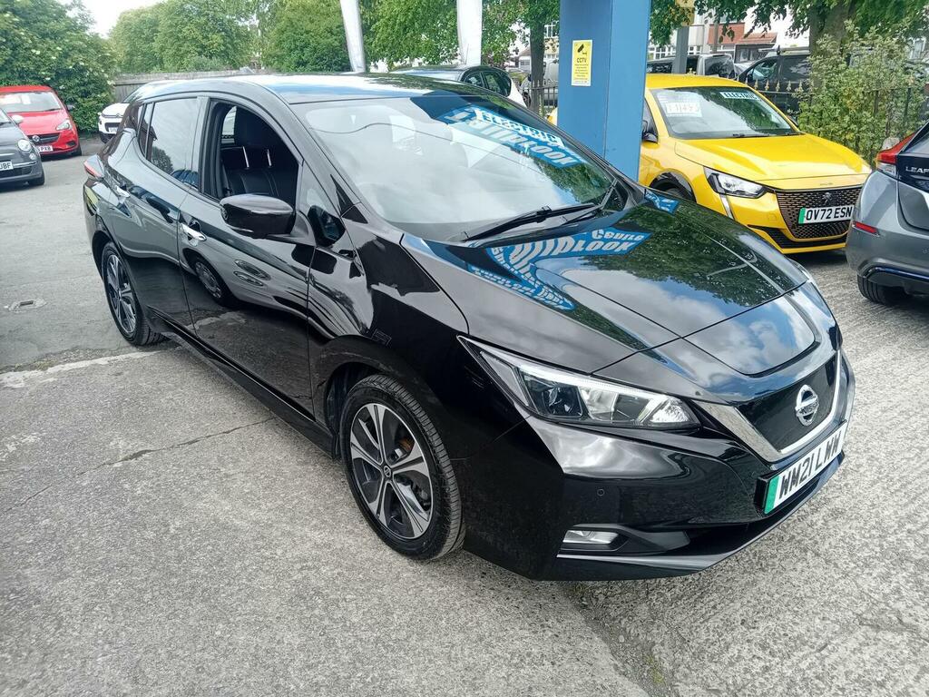 Nissan Leaf Hatchback 40Kwh N-connecta 202121 WM21LWW Black #6