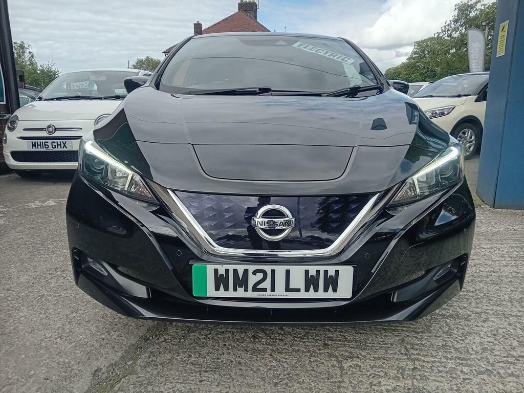 Nissan Leaf Hatchback 40Kwh N-connecta 202121 WM21LWW Black #2