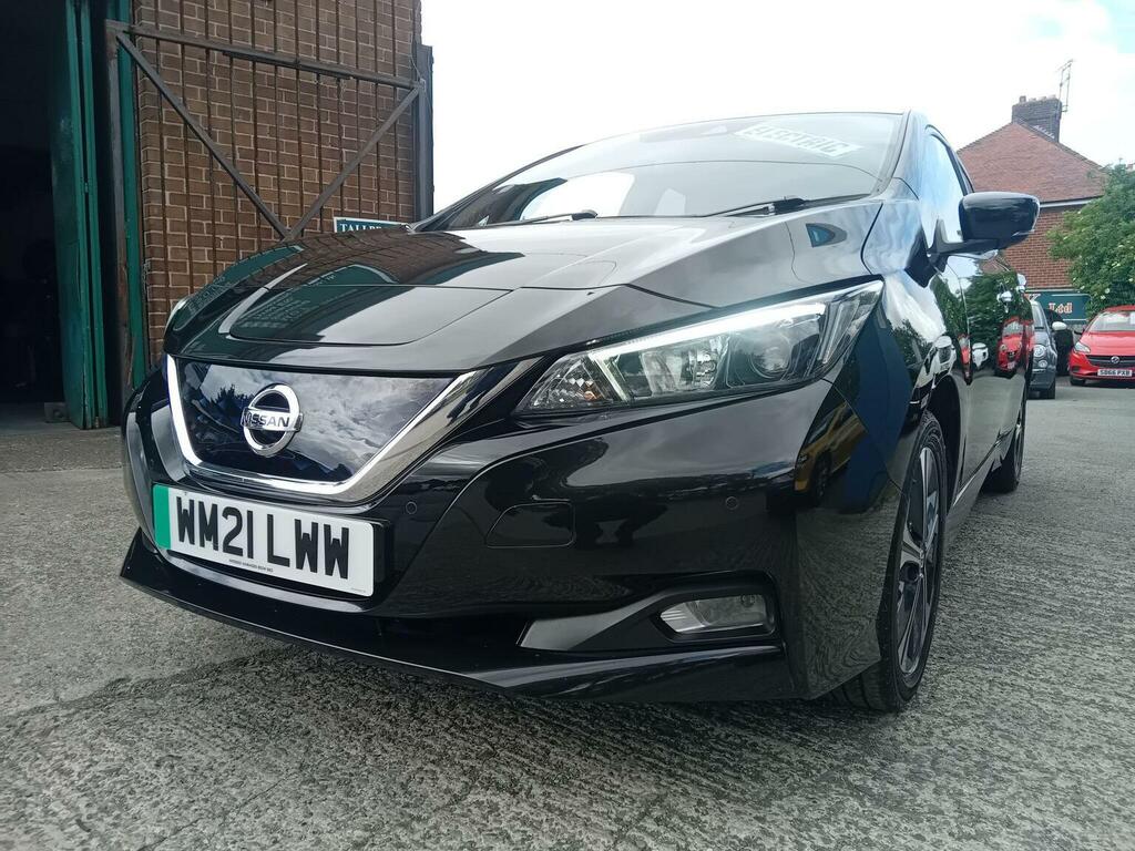 Nissan Leaf Hatchback 40Kwh N-connecta 202121 WM21LWW Black #3