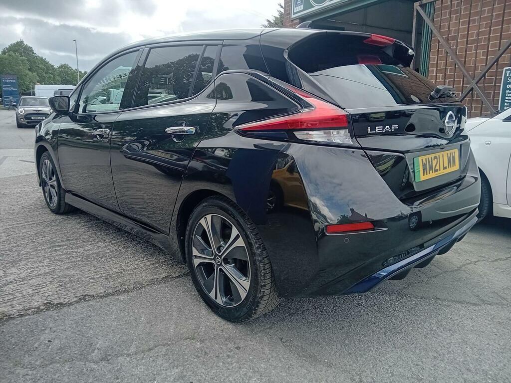 Nissan Leaf Hatchback 40Kwh N-connecta 202121 WM21LWW Black #4