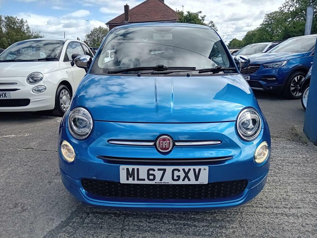 Fiat 500 Hatchback 1.2 Mirror Euro 6 Ss 201767 ML67GXV Blue #3