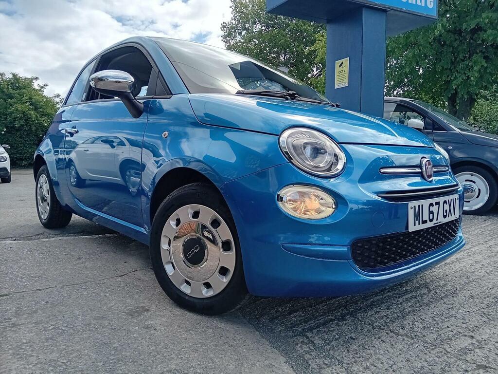 Fiat 500 Hatchback 1.2 Mirror Euro 6 Ss 201767 ML67GXV Blue #2