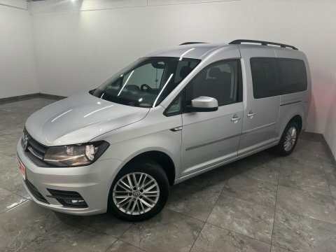 Volkswagen Caddy Maxi Life 2.0 Tdi Bluemotion Silver #4