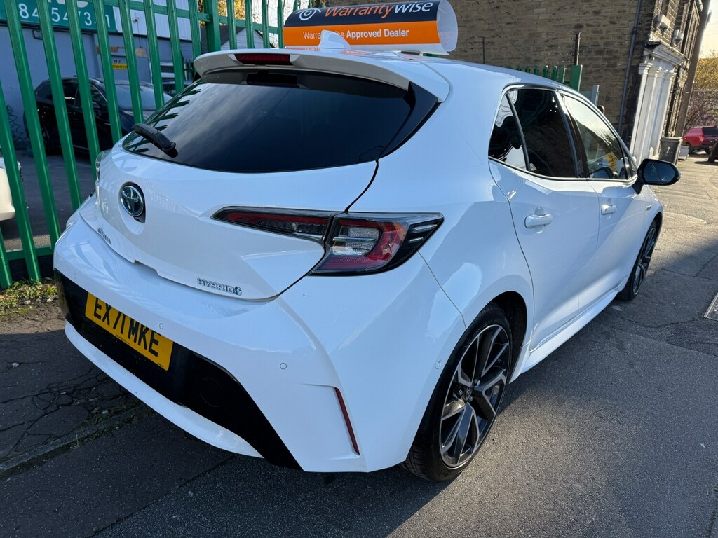 Toyota Corolla 1.8 Vvt-i Hybrid Excel Cvt EX71MKE White #5