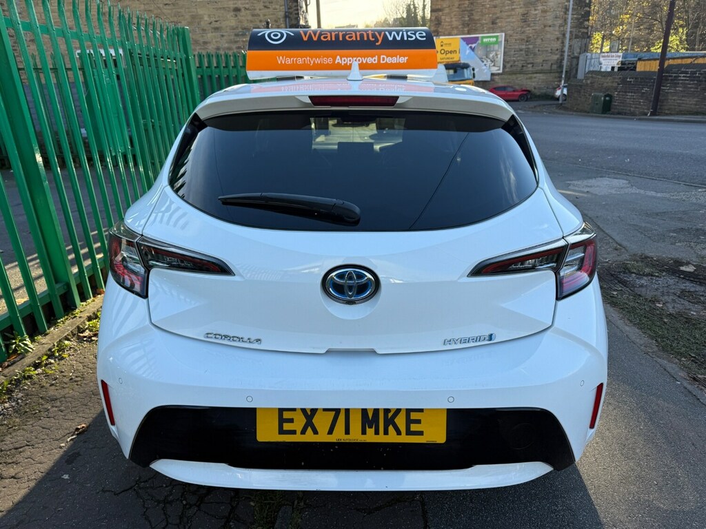 Toyota Corolla 1.8 Vvt-i Hybrid Excel Cvt EX71MKE White #6