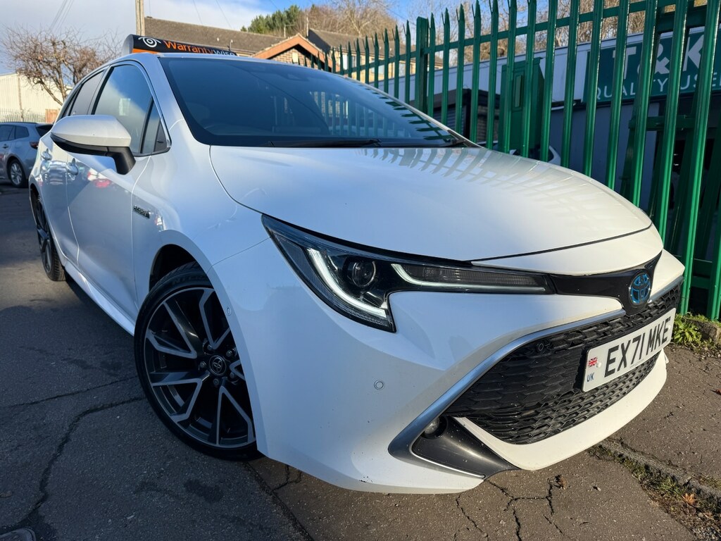 Toyota Corolla 1.8 Vvt-i Hybrid Excel Cvt White