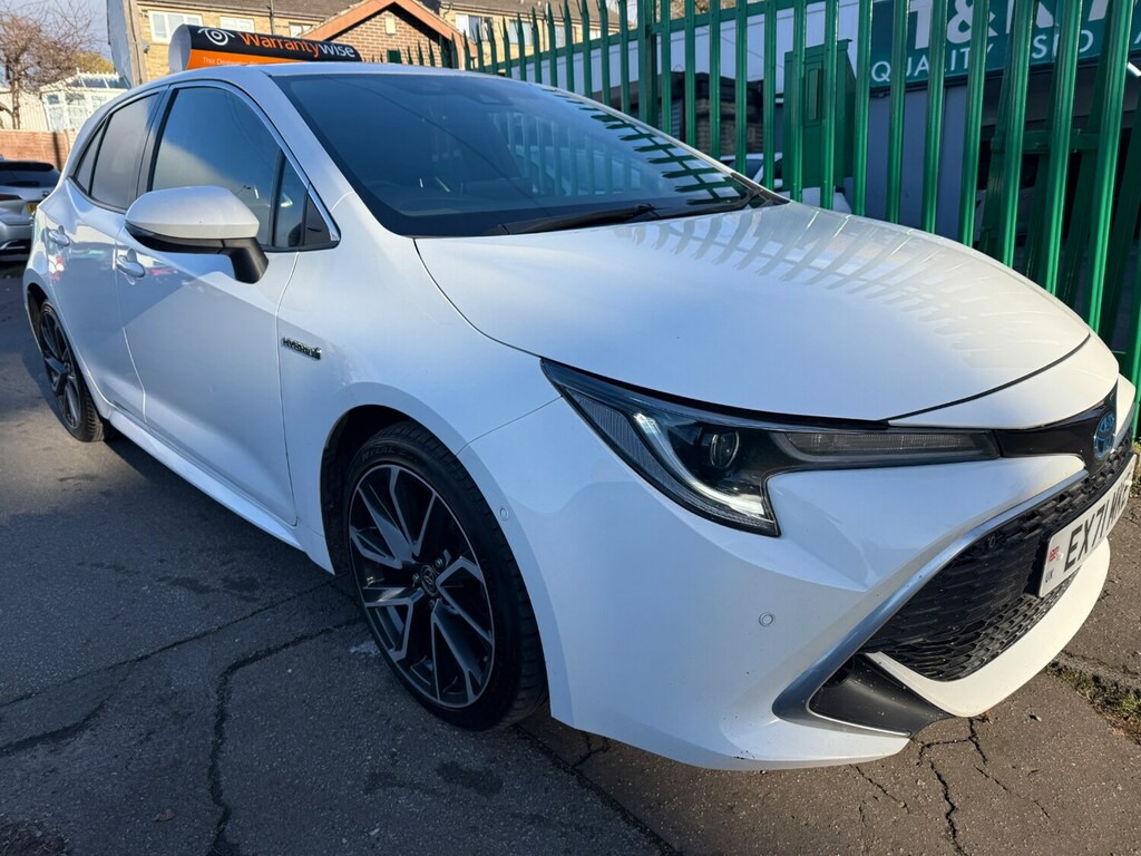 Toyota Corolla 1.8 Vvt-i Hybrid Excel Cvt EX71MKE White #4