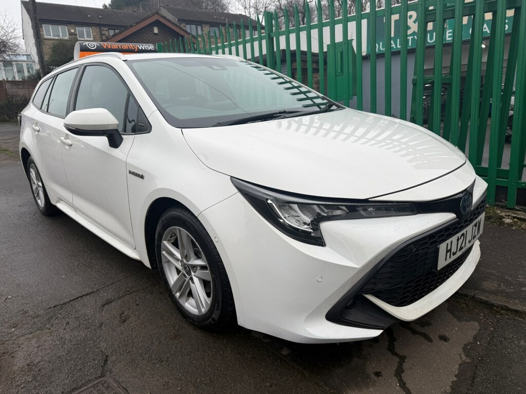 Toyota Corolla 1.8 Vvt-i Hybrid Icon Tech Cvt HJ21JZW White #4