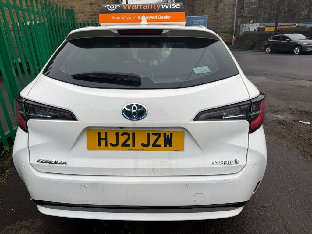 Toyota Corolla 1.8 Vvt-i Hybrid Icon Tech Cvt HJ21JZW White #3