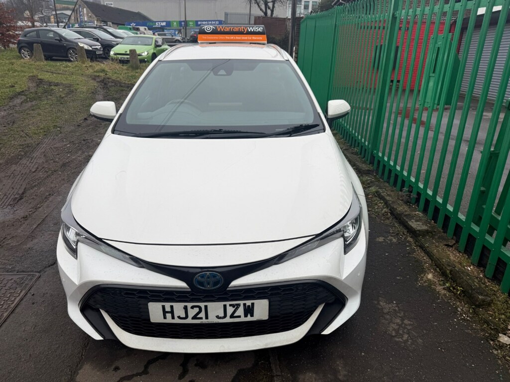 Toyota Corolla 1.8 Vvt-i Hybrid Icon Tech Cvt HJ21JZW White #6