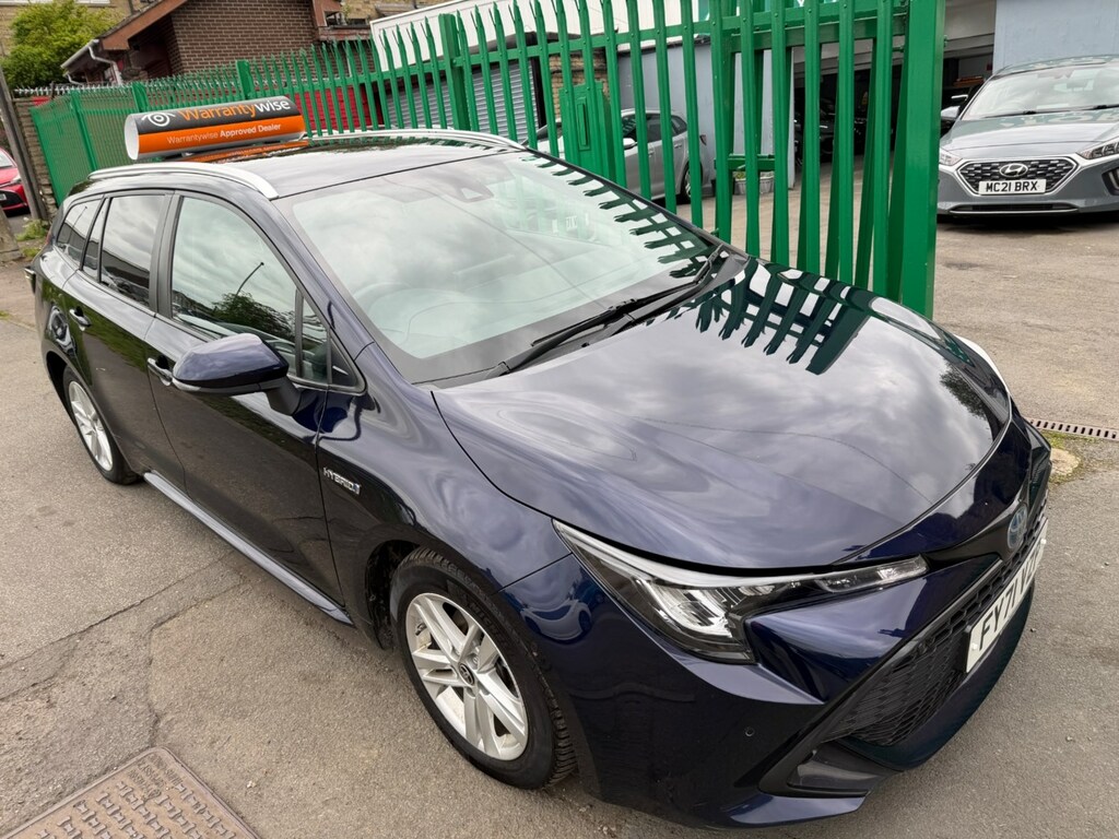 Toyota Corolla 1.8 Vvt-i Hybrid Icon Tech Cvt FY71VZP Blue #5
