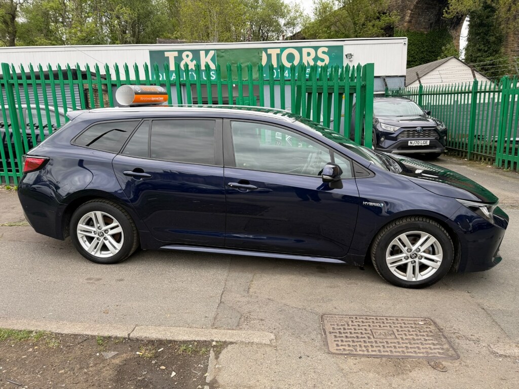 Toyota Corolla 1.8 Vvt-i Hybrid Icon Tech Cvt FY71VZP Blue #2