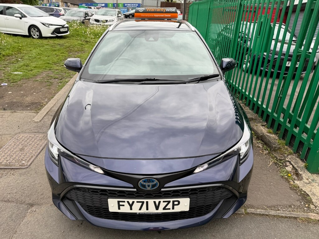 Toyota Corolla 1.8 Vvt-i Hybrid Icon Tech Cvt FY71VZP Blue #6