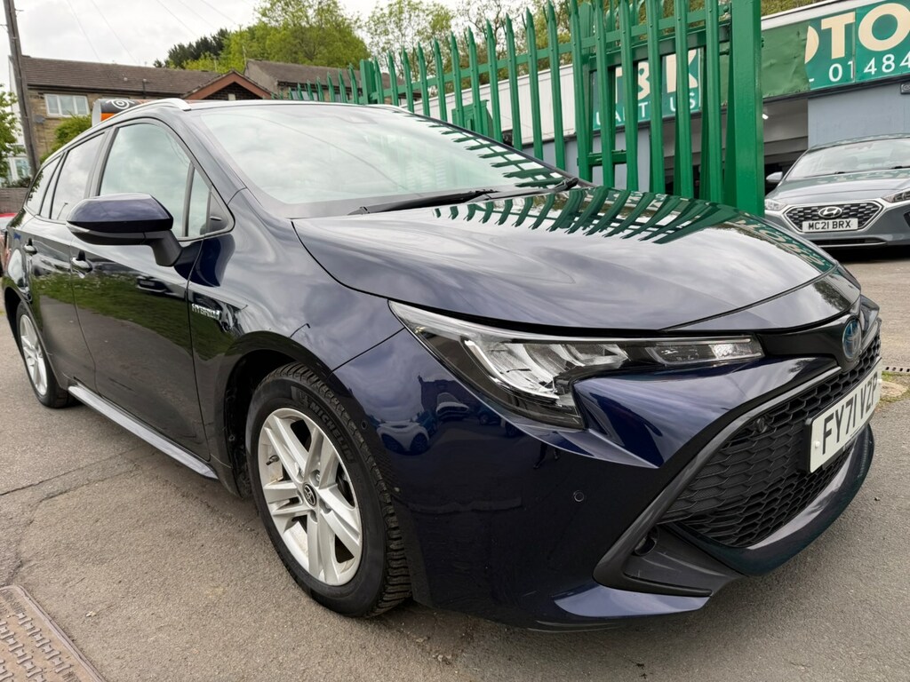 Toyota Corolla 1.8 Vvt-i Hybrid Icon Tech Cvt FY71VZP Blue #4