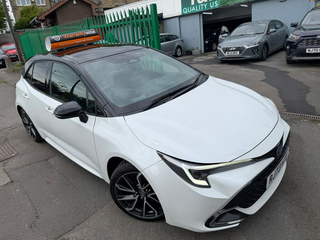 Toyota Corolla 1.8 Hybrid Excel Cvt RJ73HTE White #6