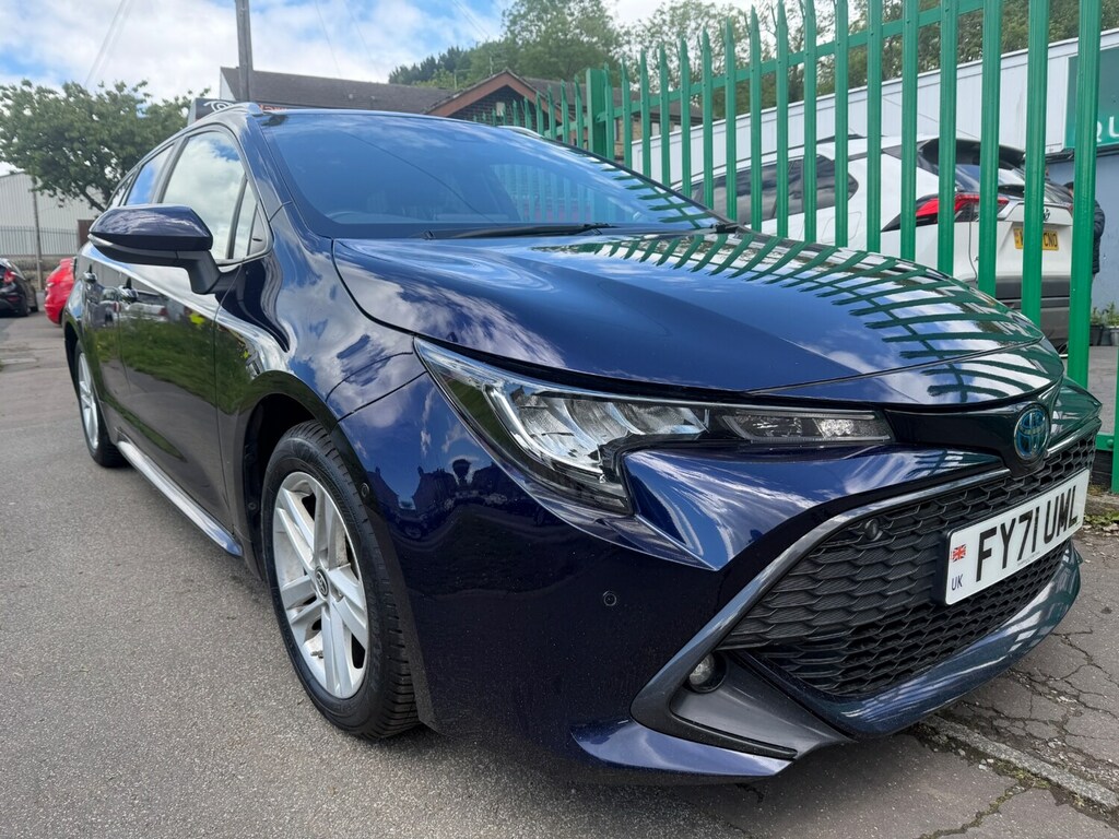 Toyota Corolla 1.8 Vvt-i Hybrid Icon Tech Cvt FY71UML Blue #6