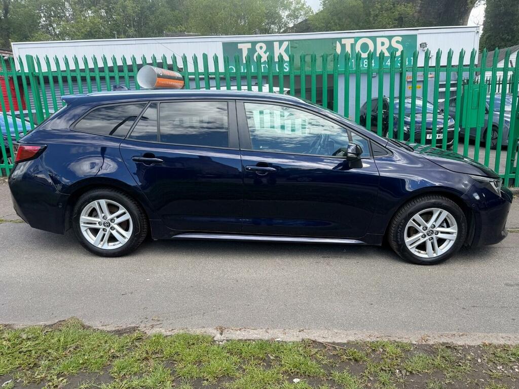 Toyota Corolla 1.8 Vvt-i Hybrid Icon Tech Cvt FY71UML Blue #2