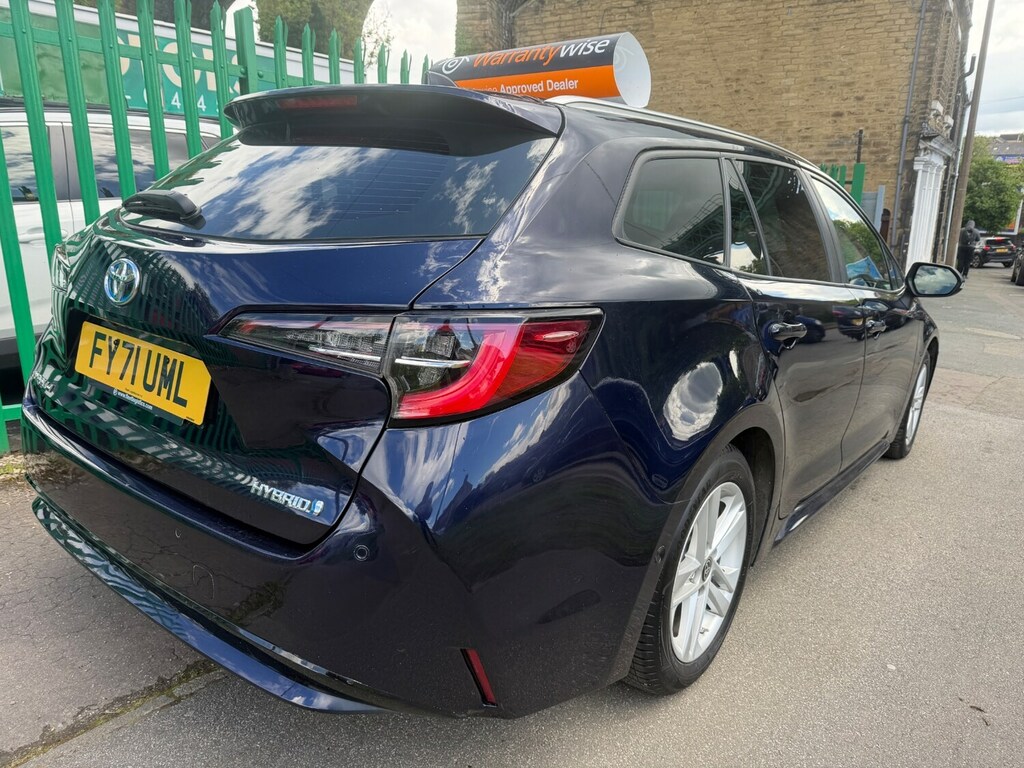 Toyota Corolla 1.8 Vvt-i Hybrid Icon Tech Cvt FY71UML Blue #4