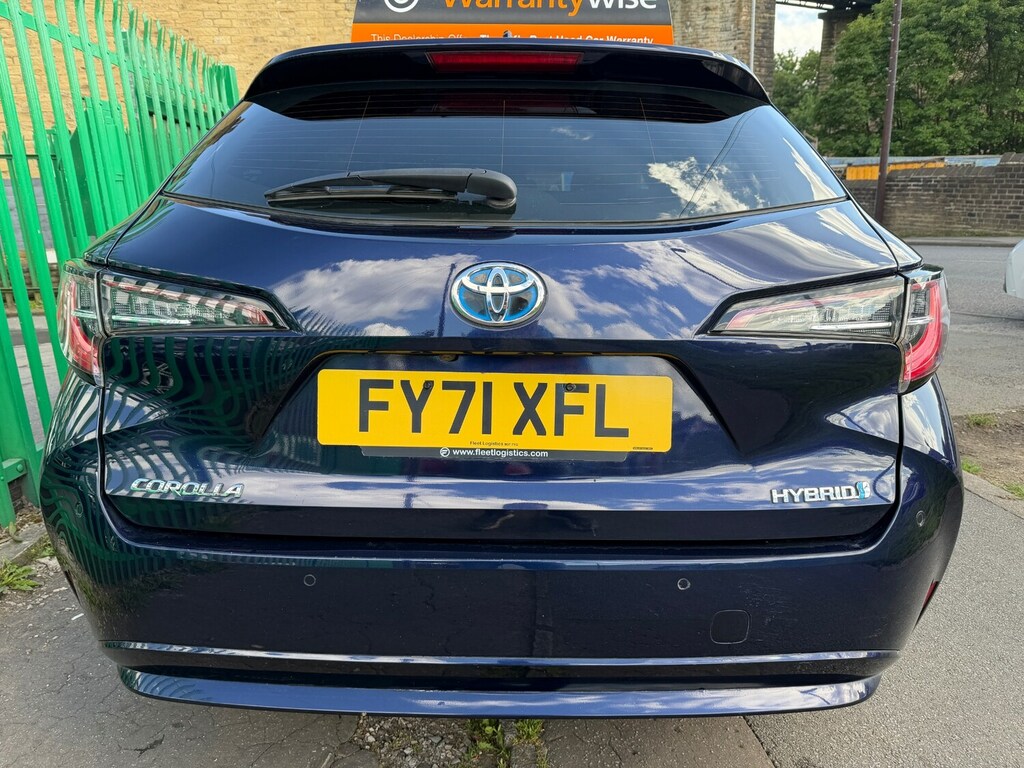 Toyota Corolla 1.8 Vvt-i Hybrid Icon Tech Cvt FY71XFL Blue #3