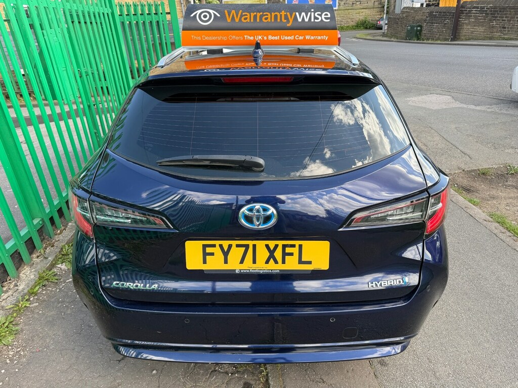 Toyota Corolla 1.8 Vvt-i Hybrid Icon Tech Cvt FY71XFL Blue #6