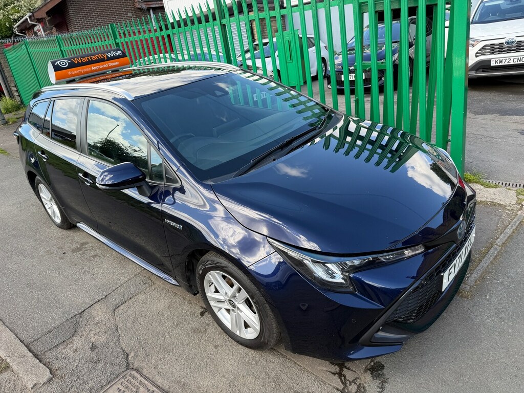 Toyota Corolla 1.8 Vvt-i Hybrid Icon Tech Cvt FY71XFL Blue #5