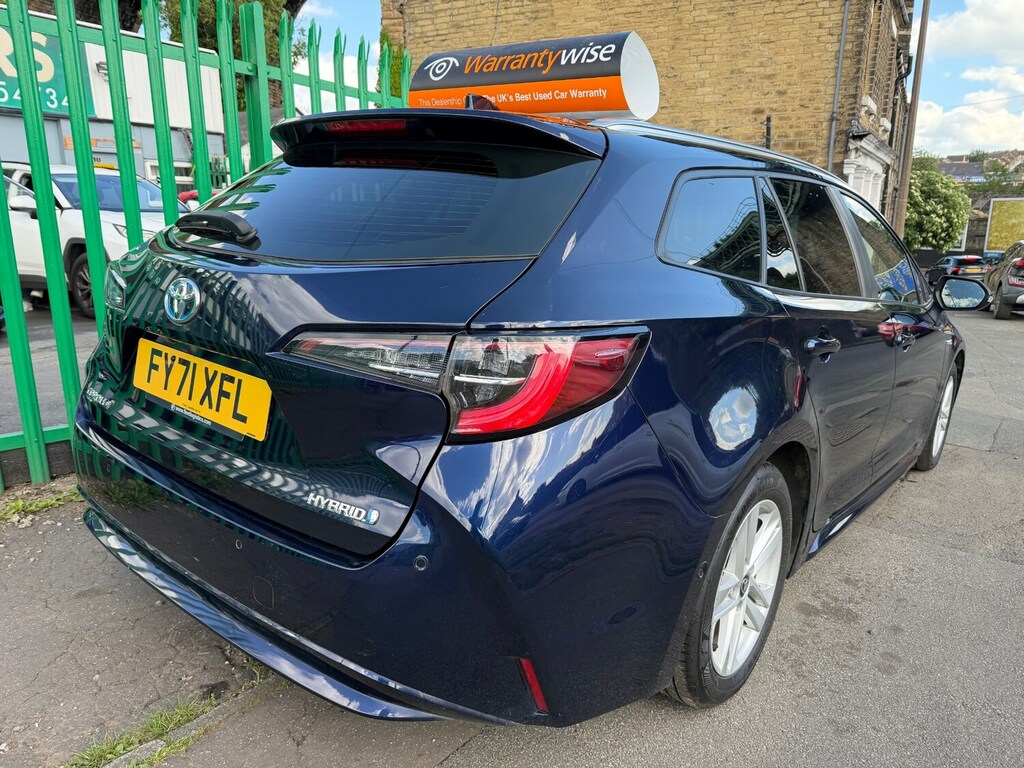 Toyota Corolla 1.8 Vvt-i Hybrid Icon Tech Cvt FY71XFL Blue #4