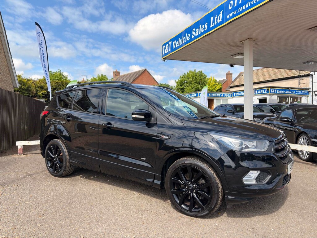 Ford Kuga St-line X Tdci 4X4 4Wd EJ18OFD Black #3