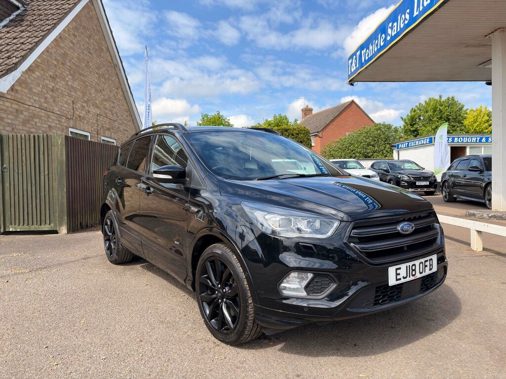 Ford Kuga St-line X Tdci 4X4 4Wd EJ18OFD Black #2
