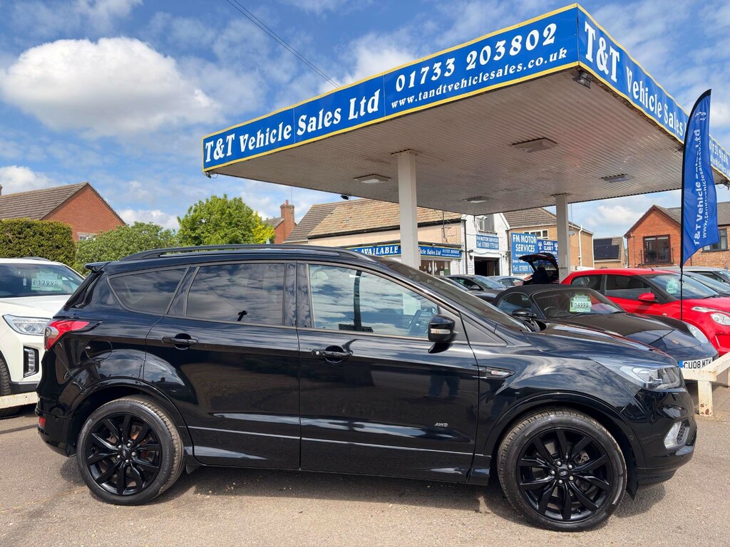 Ford Kuga St-line X Tdci 4X4 4Wd EJ18OFD Black #4