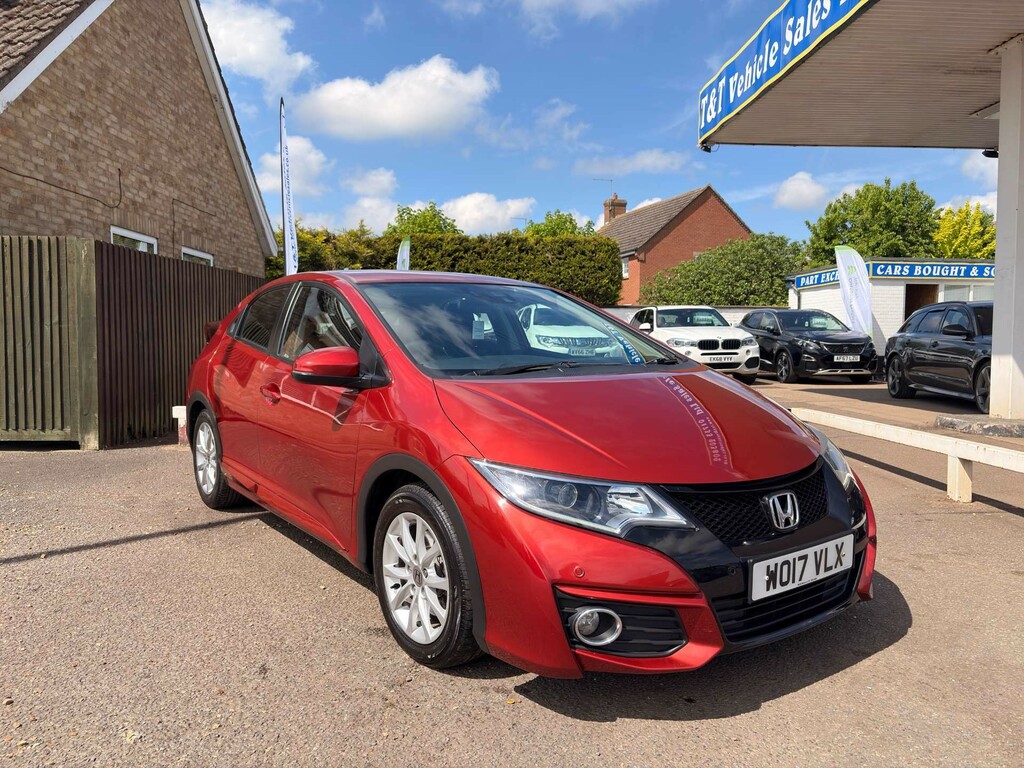 Honda Civic I-dtec Se Navi WO17VLX Red #2