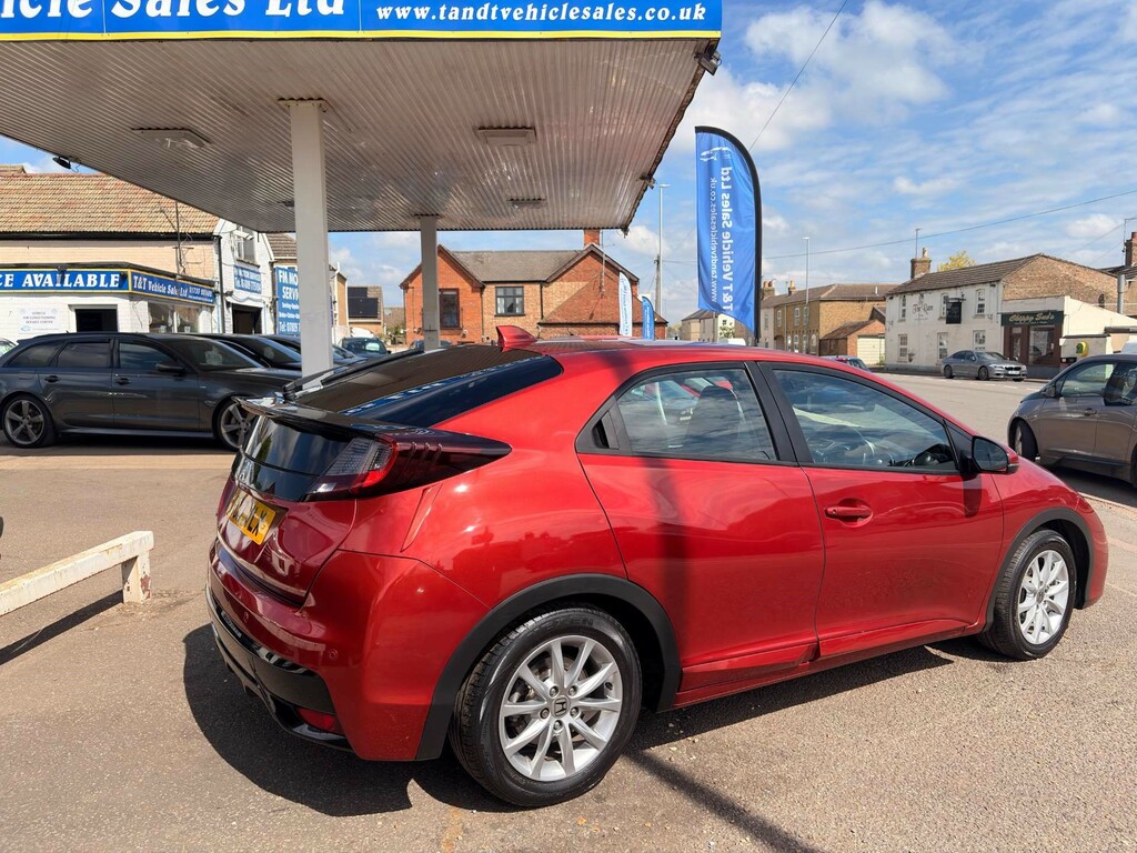 Honda Civic I-dtec Se Navi WO17VLX Red #5