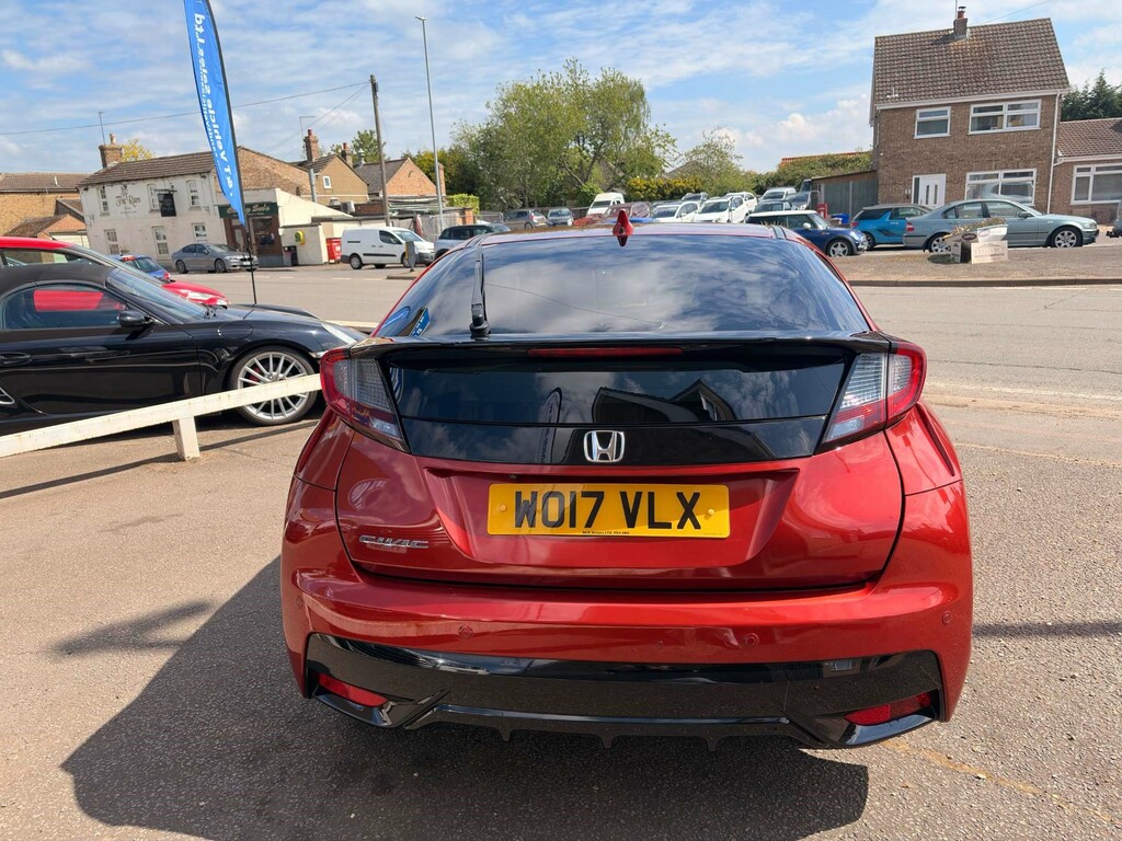 Honda Civic I-dtec Se Navi WO17VLX Red #6