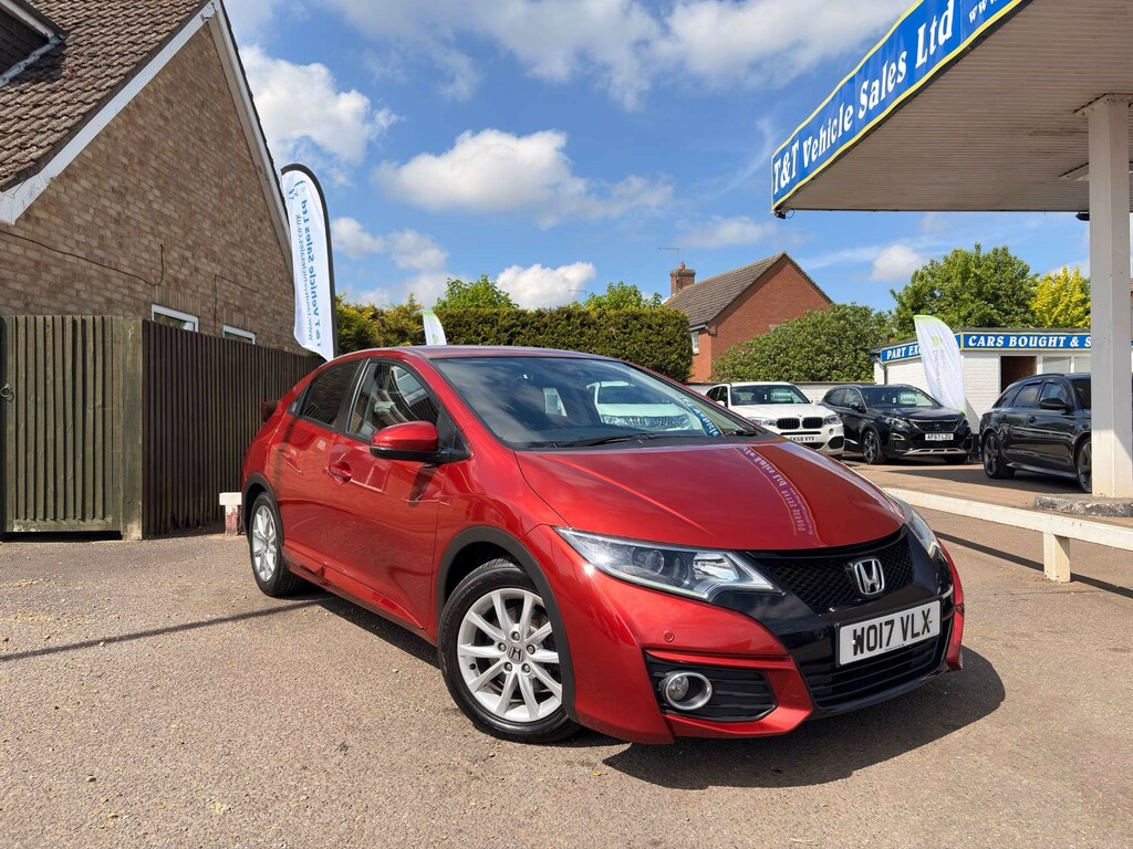 Honda Civic I-dtec Se Navi WO17VLX Red