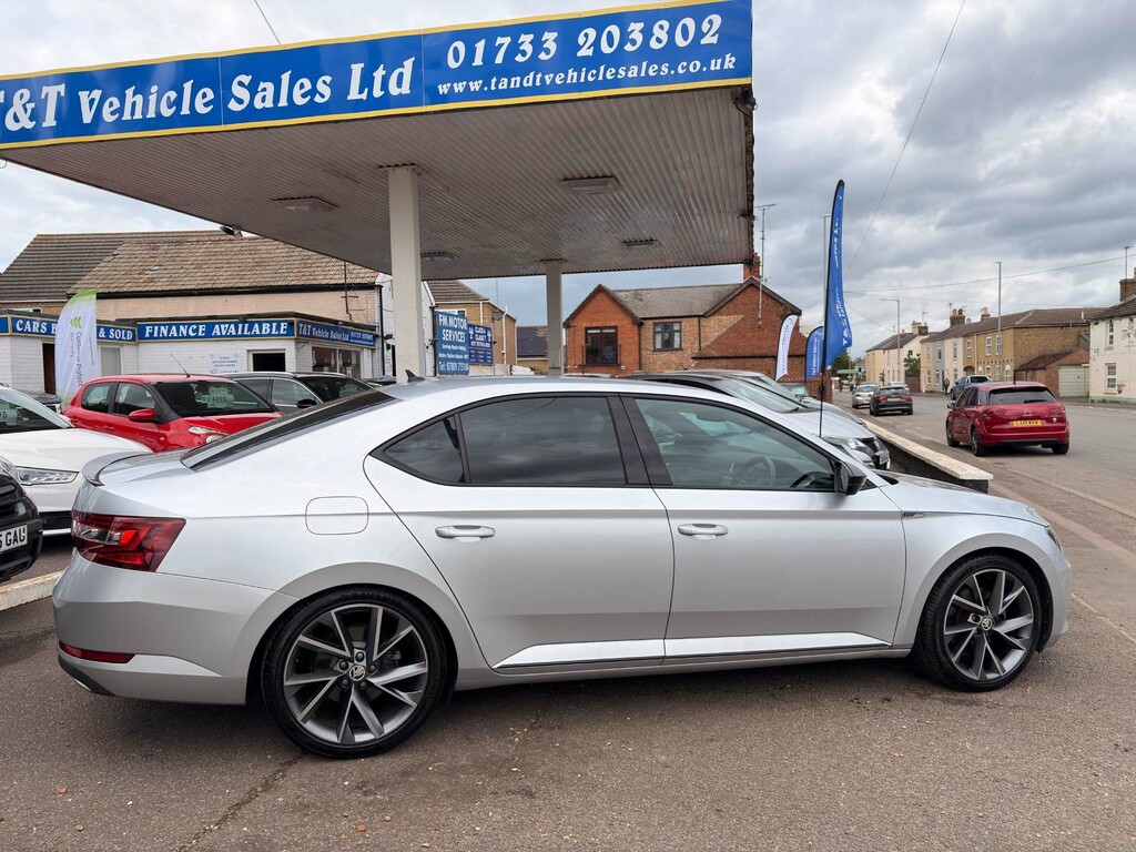 Skoda Superb Sportline Tdi Silver #5