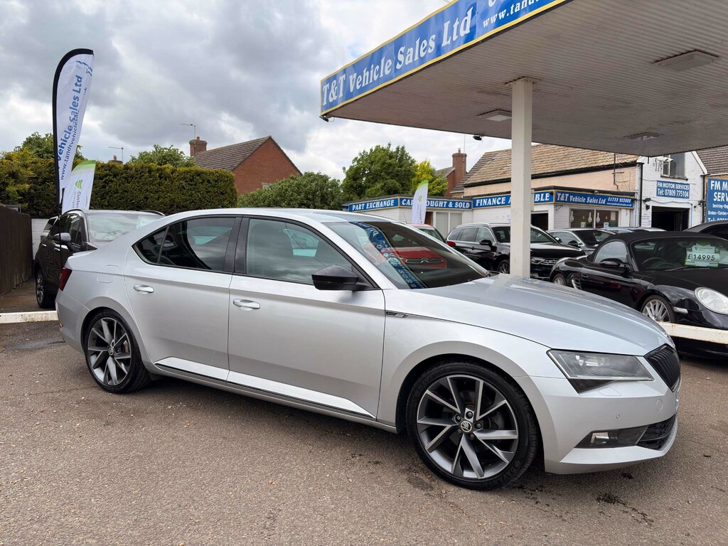 Skoda Superb Sportline Tdi Silver #3