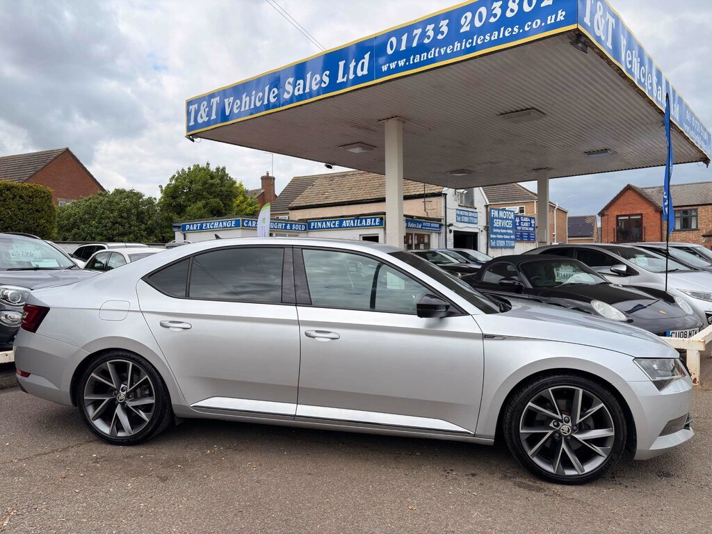Skoda Superb Sportline Tdi Silver #4