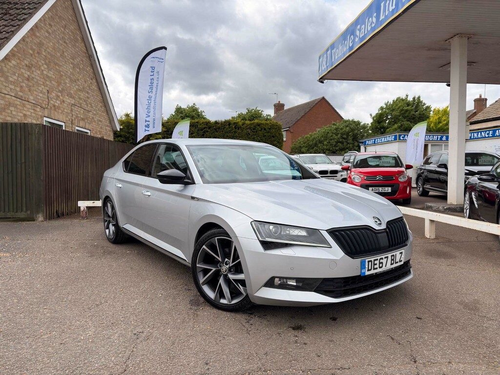 Skoda Superb Sportline Tdi Silver